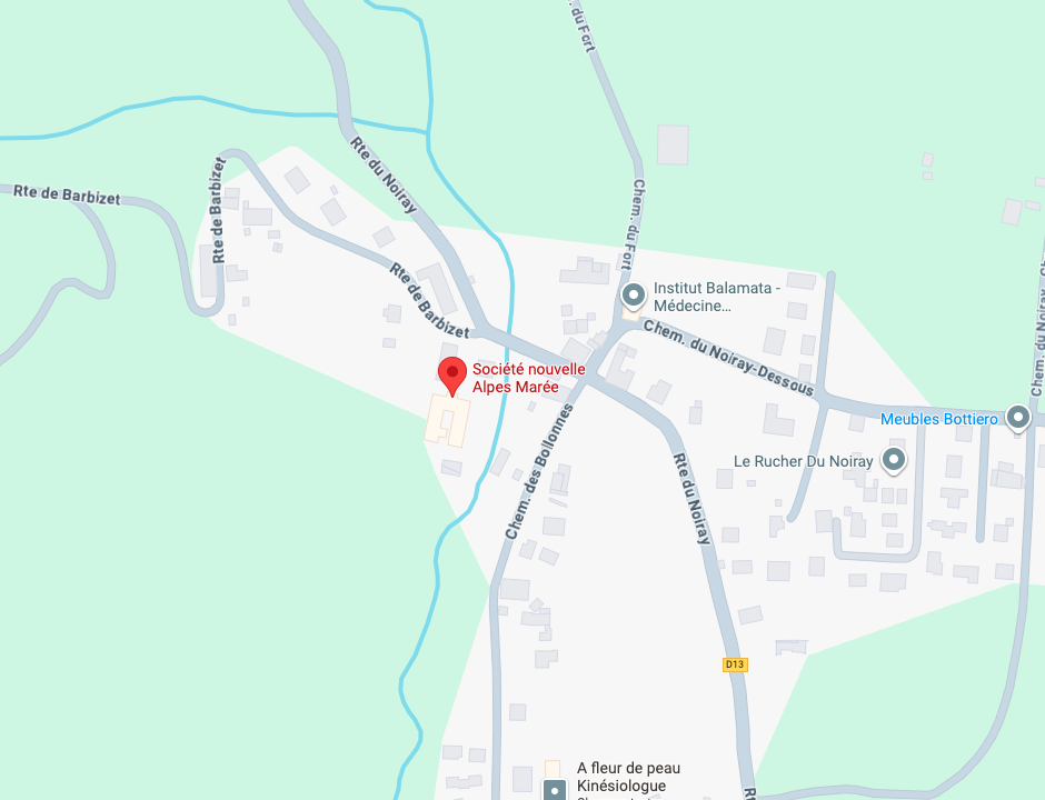 Carte SNAM Chambéry localisation