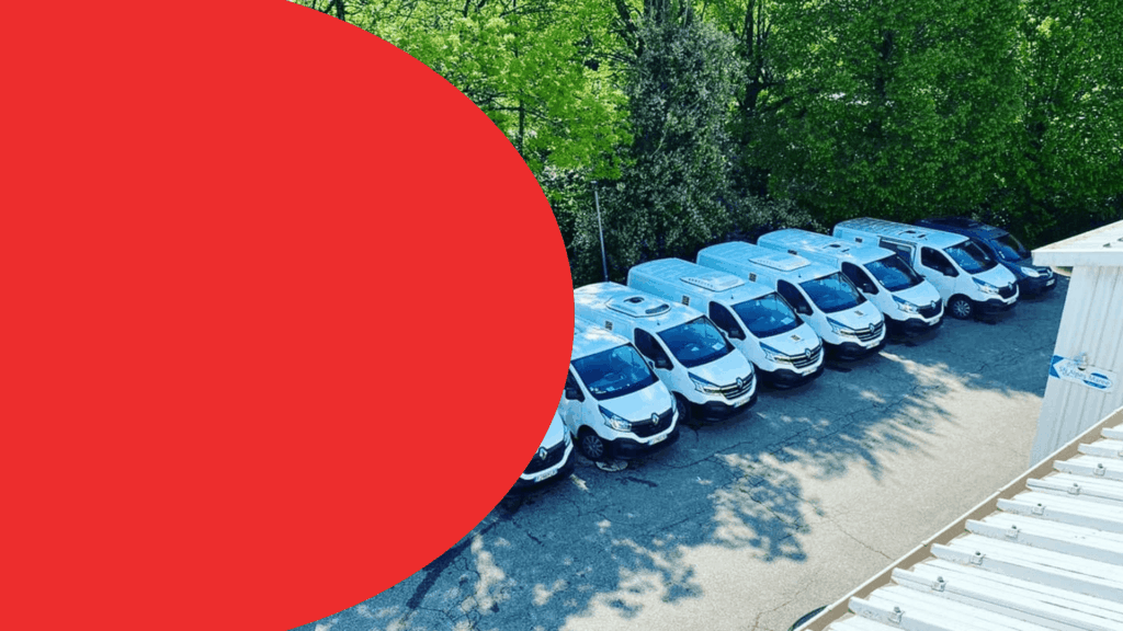 Camions frigorifiques SNAM Alpes Marée pour livraison poisson Savoie